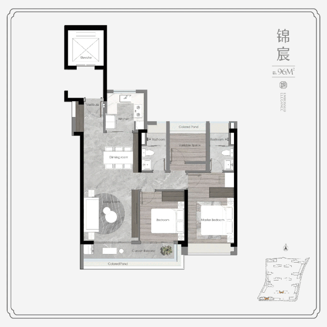 荔湾保利锦上印*次开放实景美学展示区