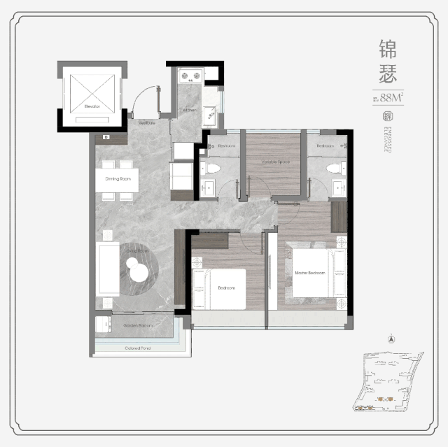 荔湾保利锦上印*次开放实景美学展示区