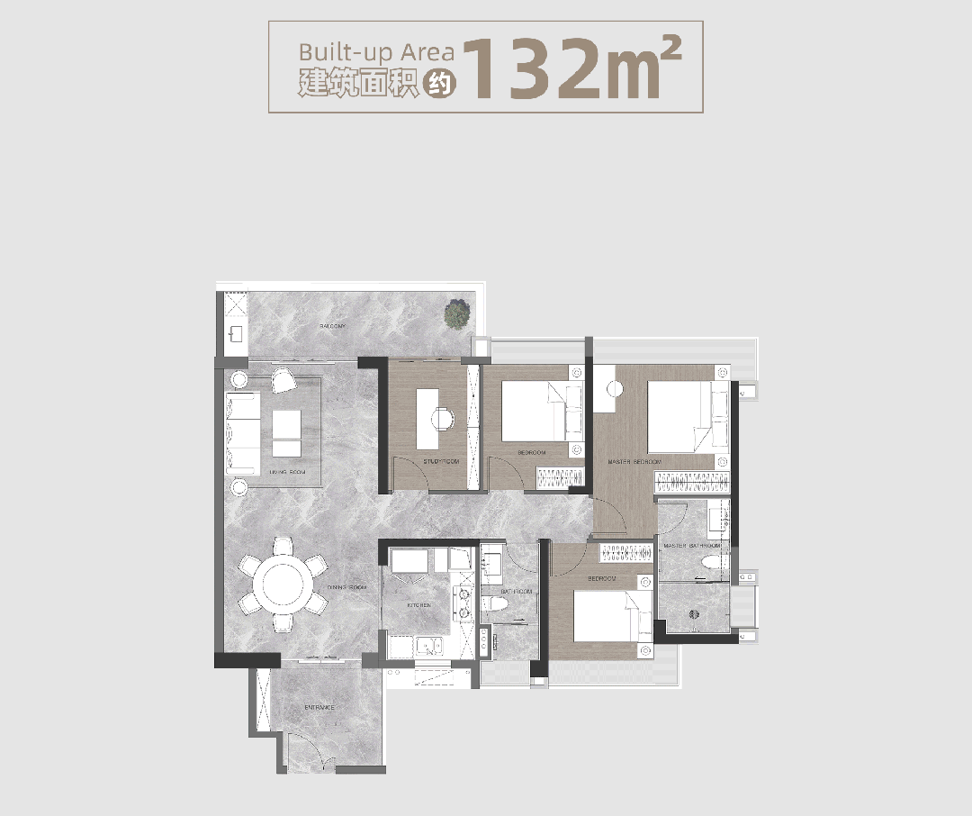 广州塔板块，方圆美林滨江壹号户型图曝光！