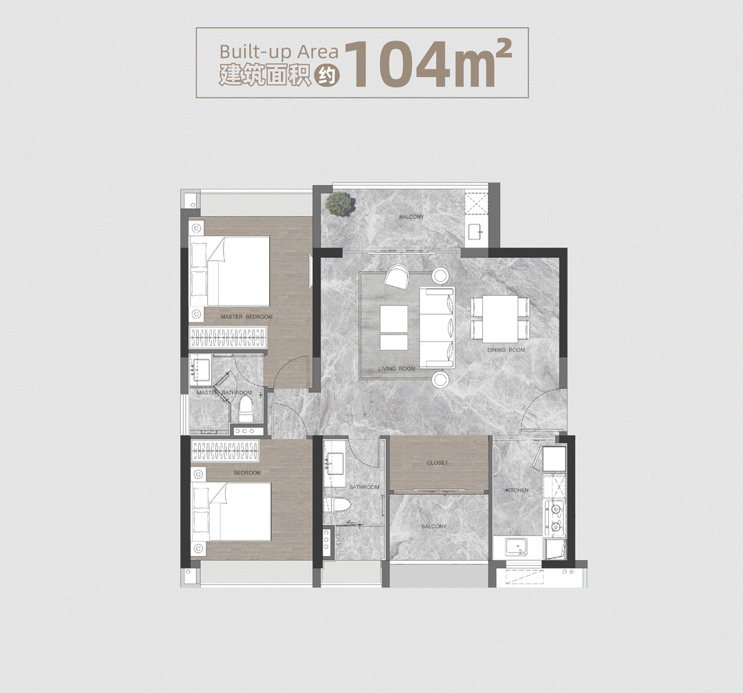 广州塔板块，方圆美林滨江壹号户型图曝光！