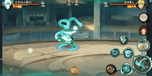 【新忍攻略】解放仙人力量，巳月「仙人模式」蛇影寄生随行！