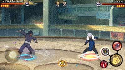 【新忍攻略】这就是移动虚化的魅力！神秘面具男「红夜之刃」亮相决斗场！