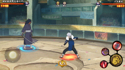 【新忍攻略】这就是移动虚化的魅力！神秘面具男「红夜之刃」亮相决斗场！