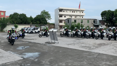 “警灯闪烁·护航两会”—南安公安全力开启“安保·维稳”模式(图5)