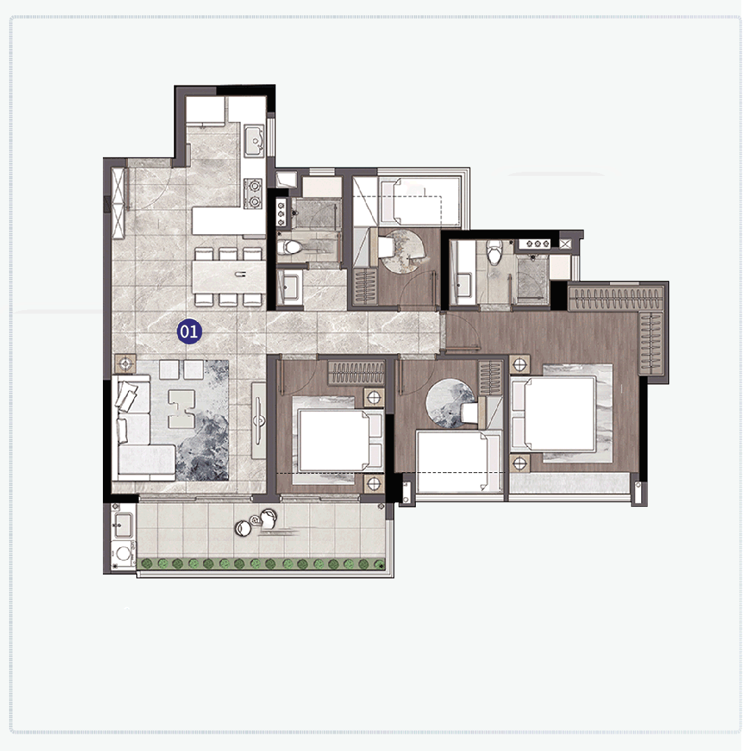 白云越秀天悦云湖离地铁多远？