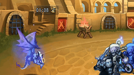 冰龙【时空回廊】抽奖皮肤“群星之巅”特效预览