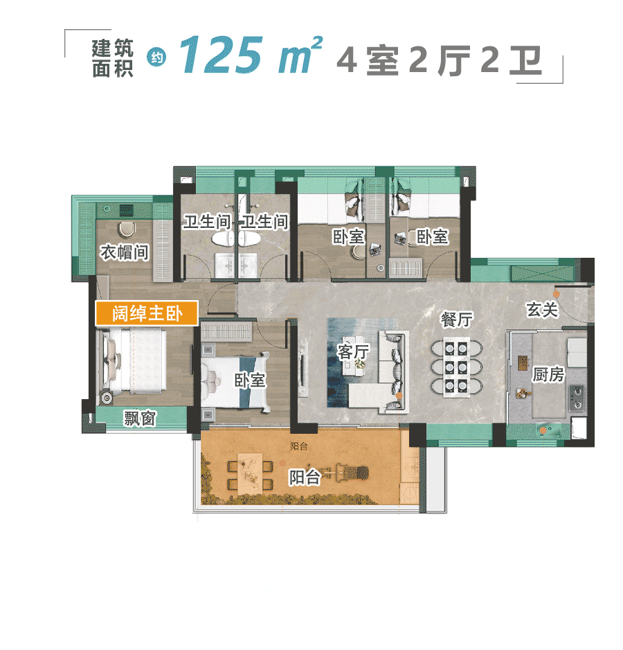 万科黄埔新城周六加推！88-125平三*四房
