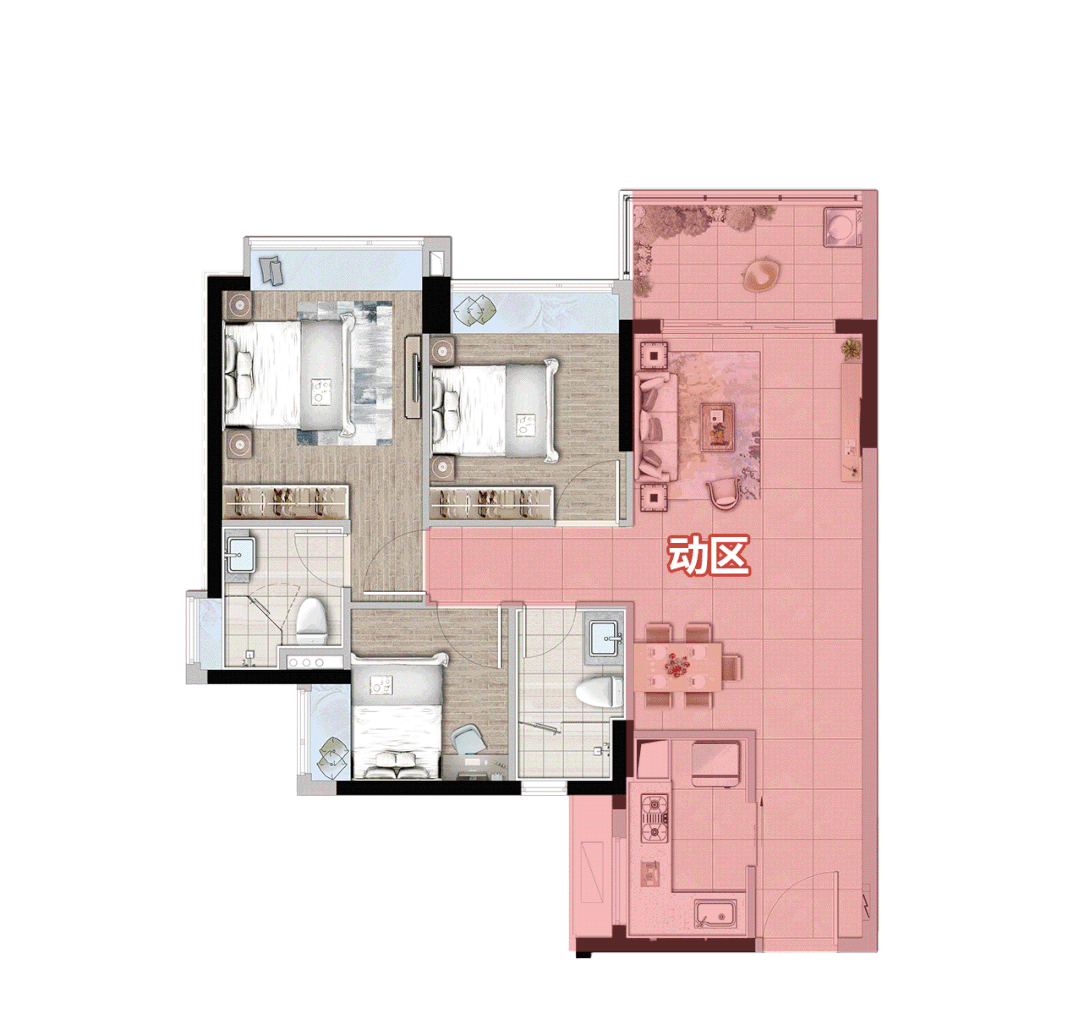 黄埔香雪板块，时代天韵有多少*空间？