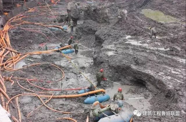 土方开挖：不用挖机用水冲？“水力冲挖”方式见识一下！的图1