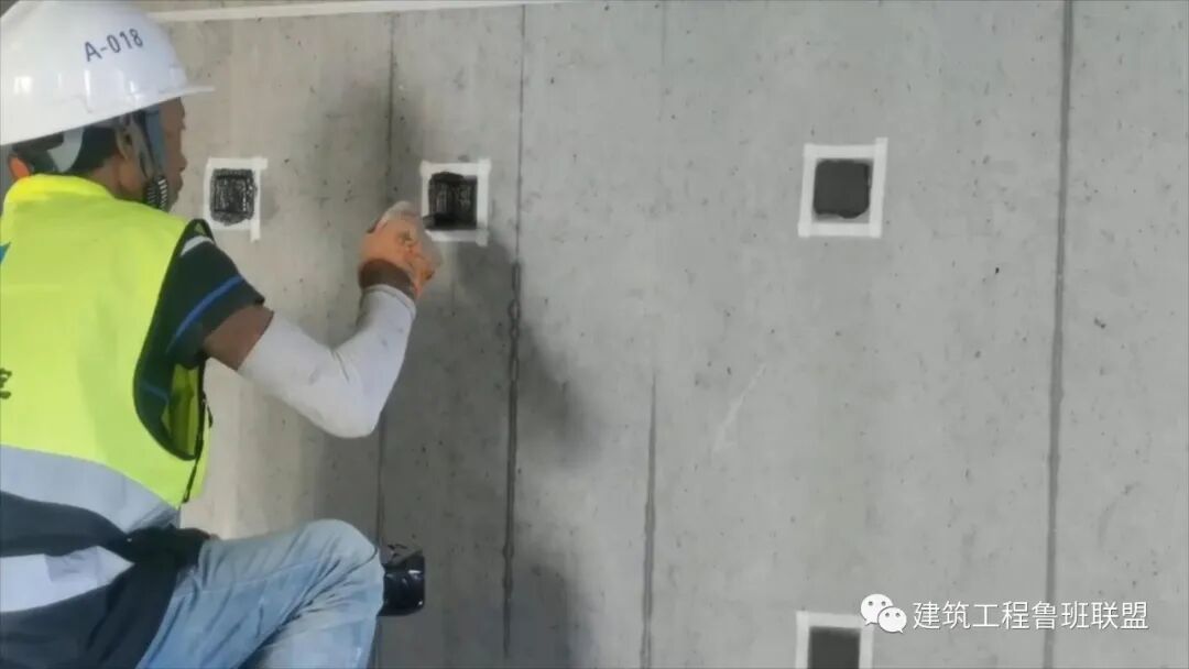 外墙螺杆洞如何封堵？样板工序“七步走”！的图6
