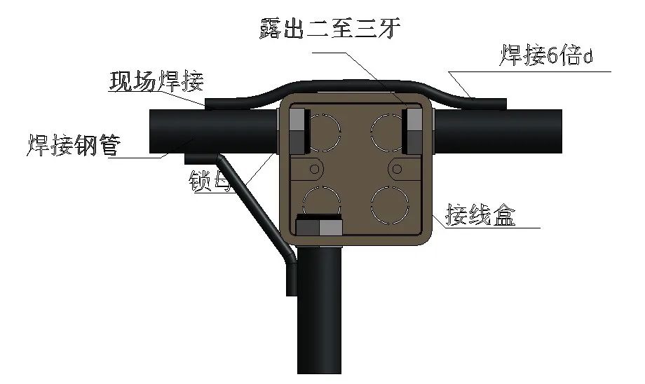 套管焊接图解图片