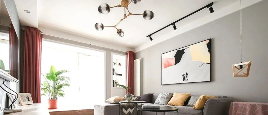 92㎡现代北欧风格装修，榻榻米书房实用性逆天！