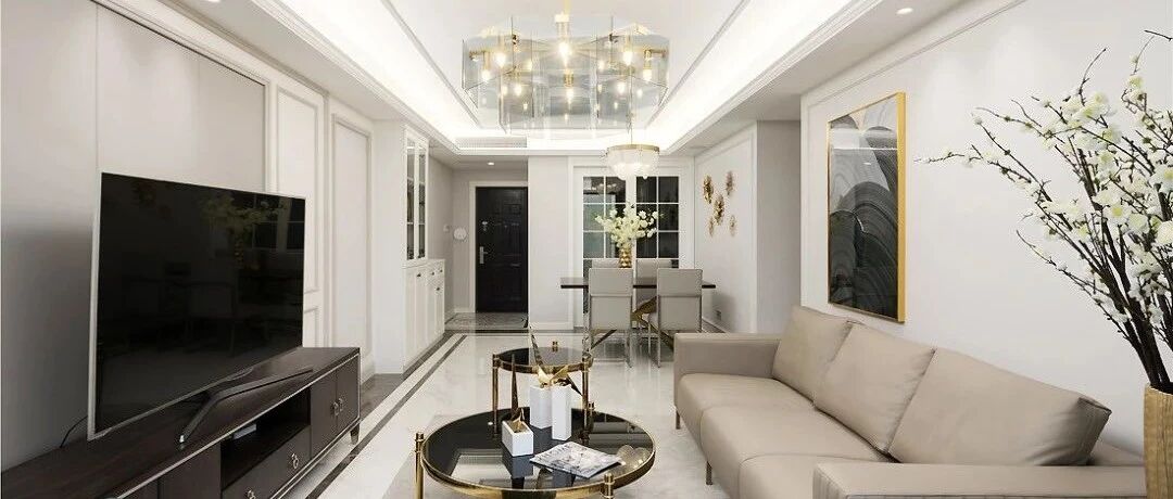 112㎡轻奢美式风格装修，精致不失品位的小资生活！