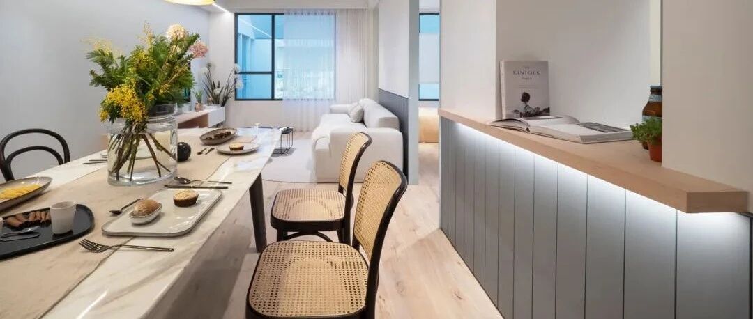 72㎡现代简约风格小三室装修，舒适温馨