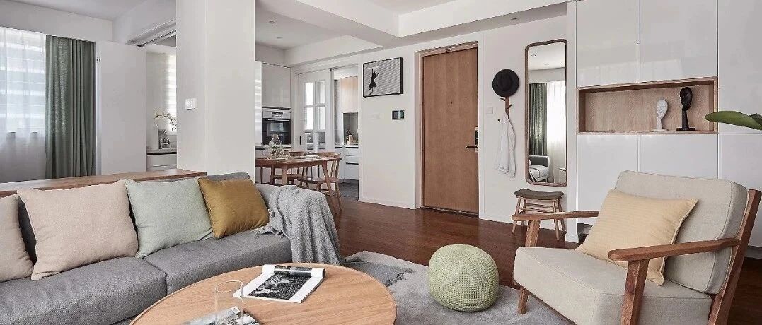 112㎡日式风格装修，家就是要有舒适的生活感！