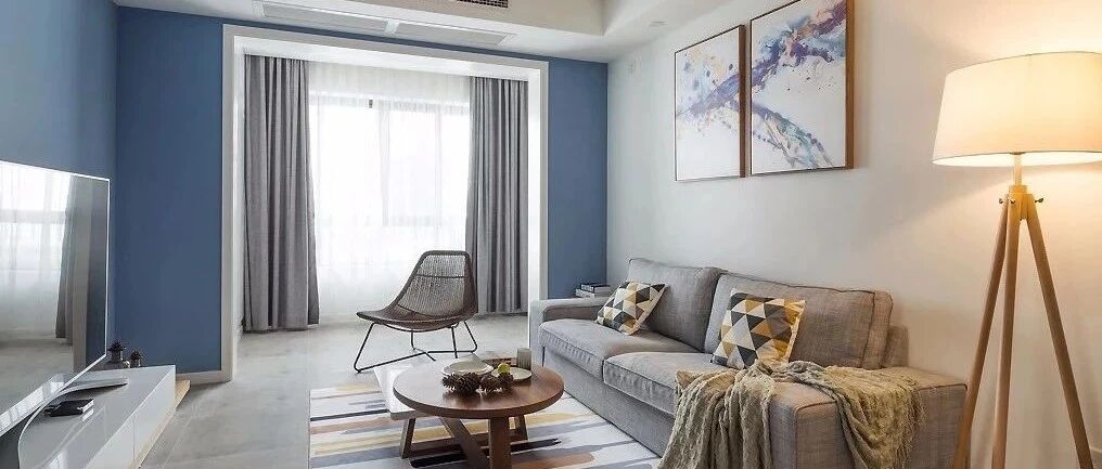 86㎡舒适北欧风格装修，多功能书房实用性逆天！