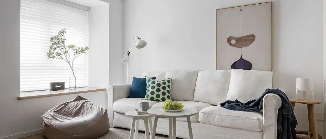 60㎡舒适北欧风格装修，打造安静纯粹的生活气质！