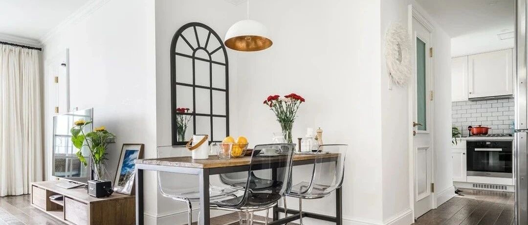 90㎡休闲美式风格装修，细节之处洋溢浪漫气质！