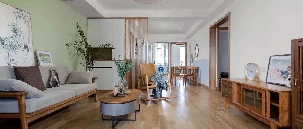 94㎡新中式，尽显清新淡雅