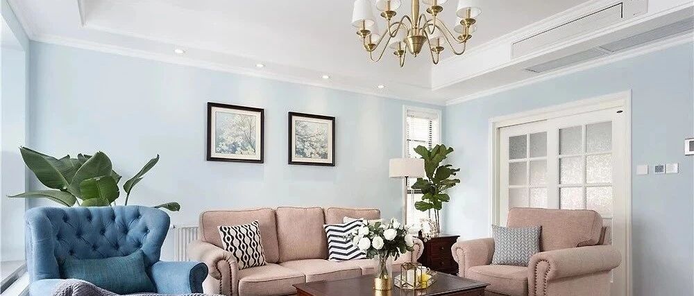 123㎡浪漫美式风格装修，营造精致细腻的生活情调！