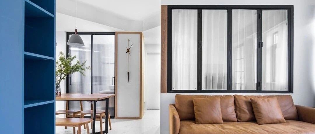 ​99㎡现代主义风格装修，简约时尚演绎空灵与浪漫！