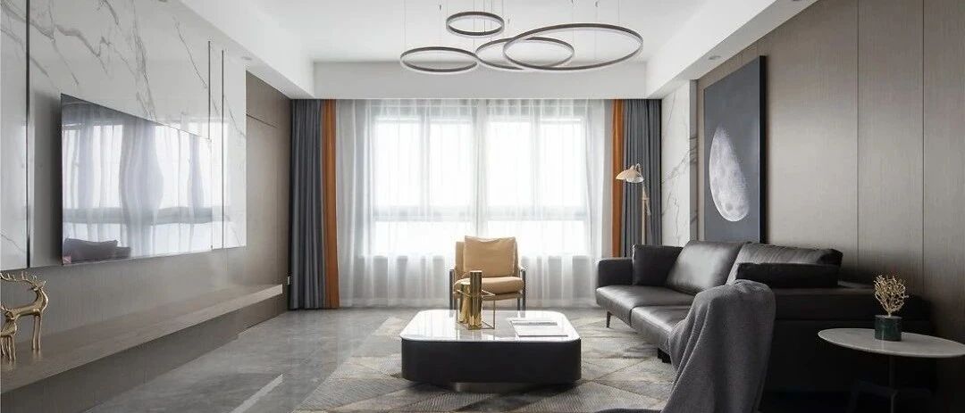 140㎡现代主义风格装修，简约格调演绎都市美学！