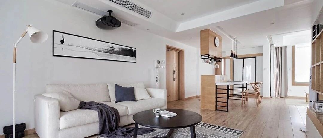 112㎡日式风格装修，多功能吧台实用且有情调！