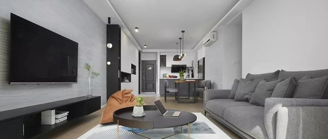 ​87㎡现代风格装修，简单随性的惬意生活！