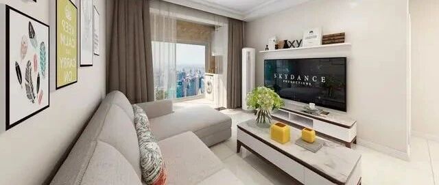 90平米的房子装修款不到8万,效果简约又大气!