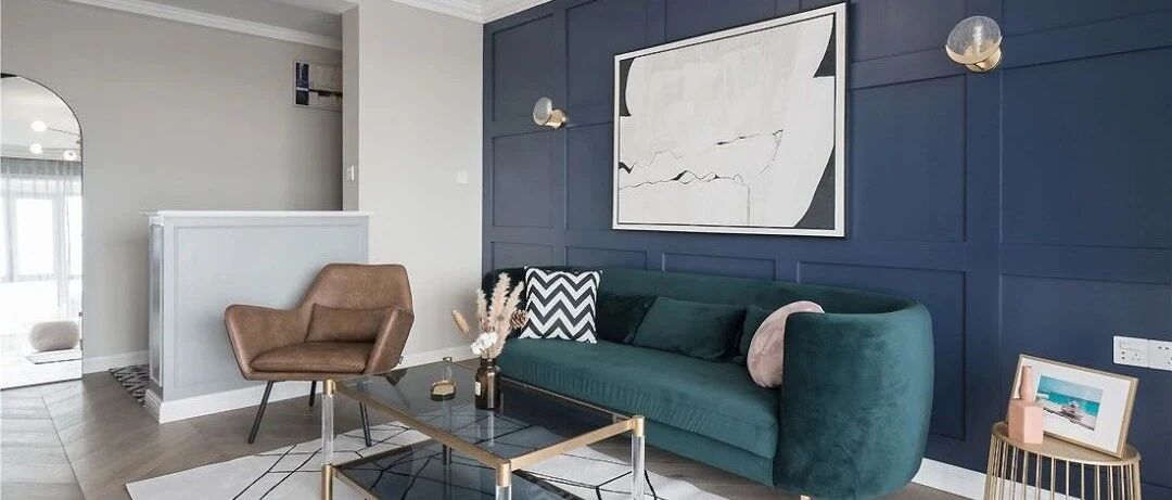 136㎡轻奢美式风格装修，精致有格调的品位生活！