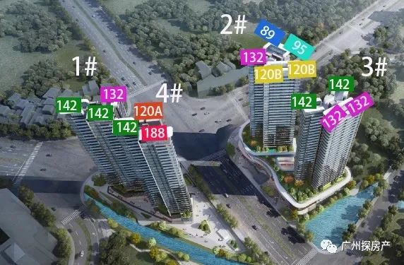 琶洲南【广州地铁·珑璟台】户型85-140方，单价预测6万+
