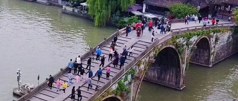 杭州拱宸桥横跨京杭大运河