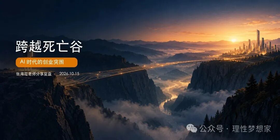 跨越死亡谷 · 张海霞老师创业分享复盘