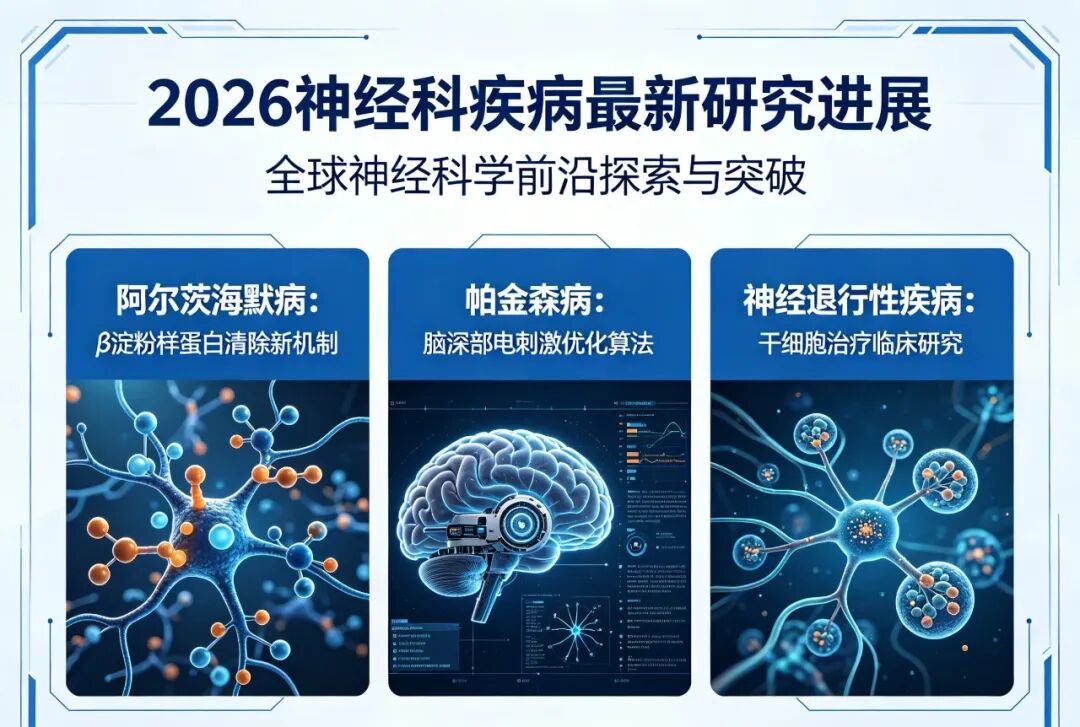 2026神经科疾病最新研究进展
