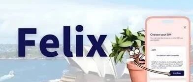 澳洲felix漫游流量TikTok- GPT- Netflix通杀