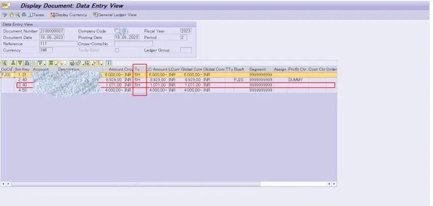 关于印度 GST 税在 SAP 系统中调整税额的专用 TCODEJ1IGJV - 封面图