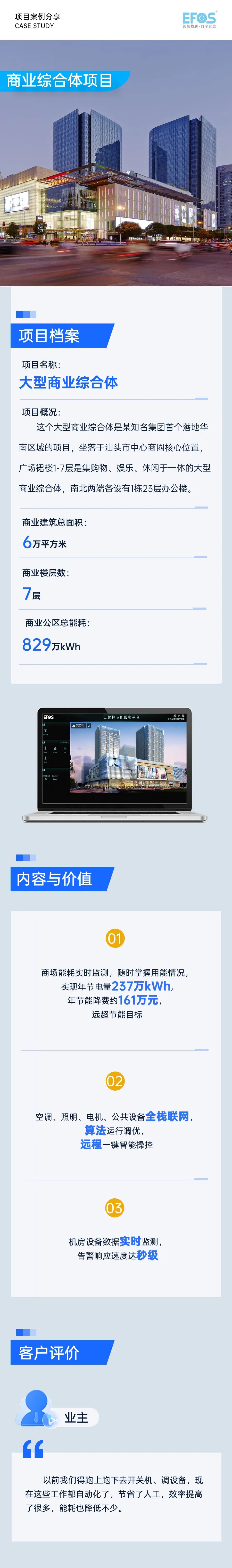 项目案例 | 商业综合体数字化运维最佳实践 年收益超160万