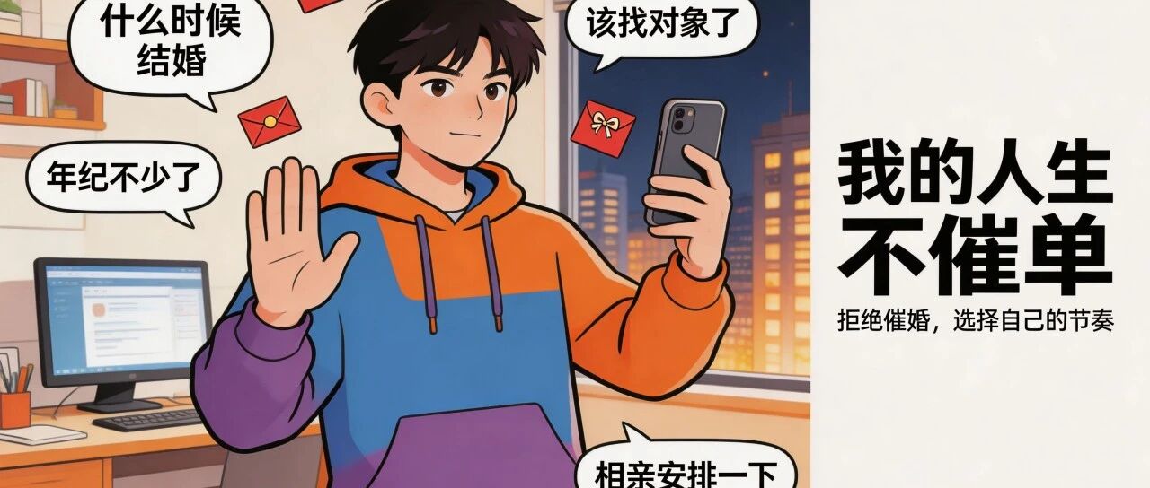 年轻人被催婚：为什么越催，越让人想躲开？
