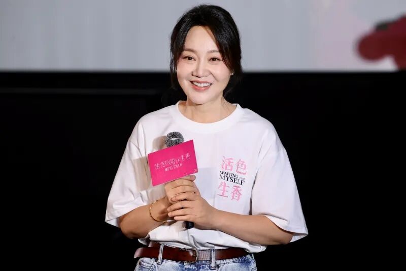 《活色生香》主创现身上海路演现场。任玉明拍摄