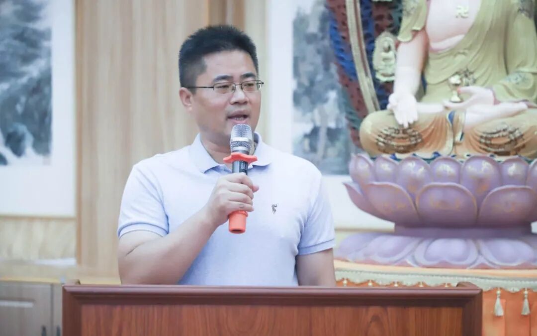 庆祝建党100周年书画巡展开幕式在隆庆寺隆重举行