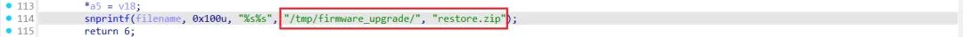 RESTORE CODE