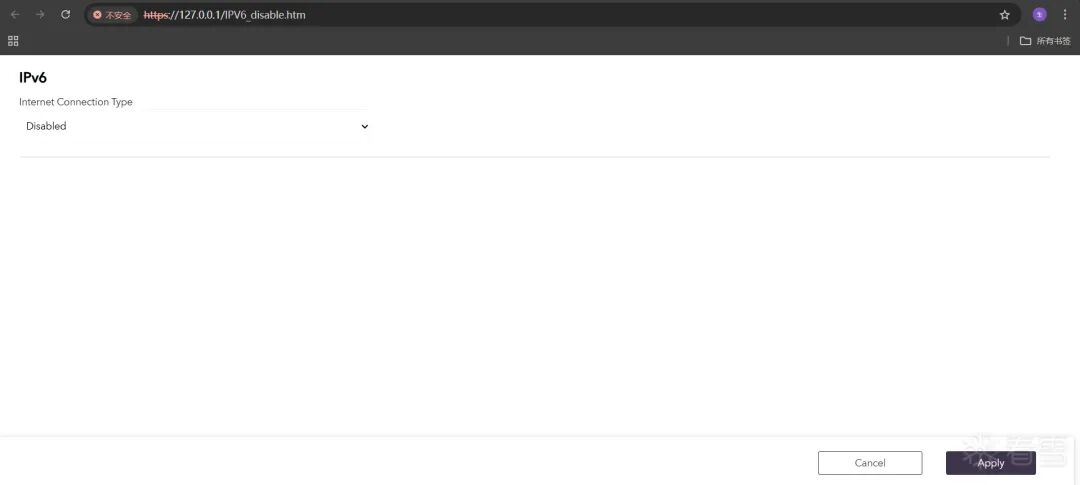 IPV6 DISABLE