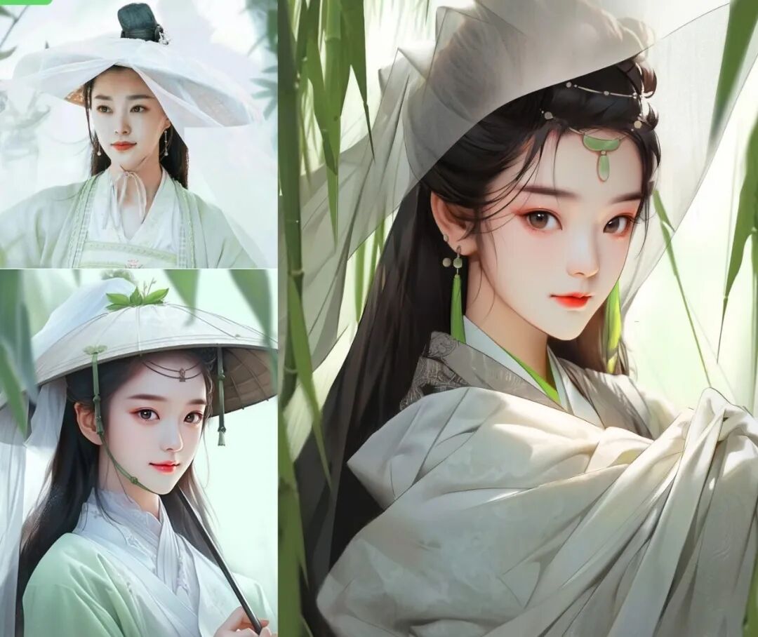 AI绘画 _ NIJI 5 动漫图像生成