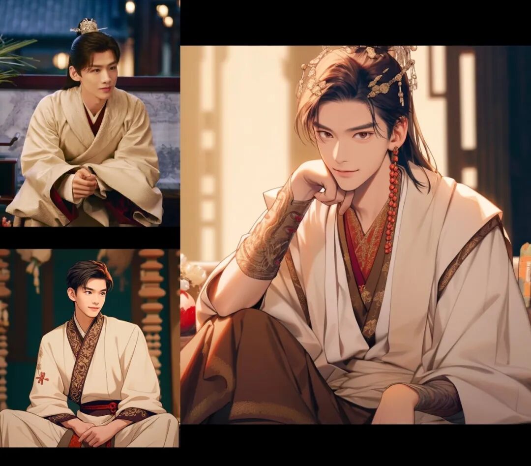 AI绘画 _ NIJI 5 动漫图像生成