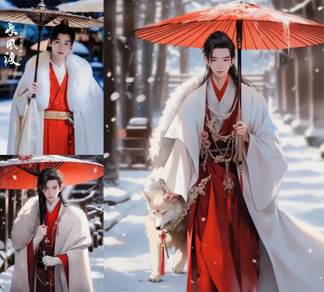 AI绘画 _ NIJI 5 动漫图像生成