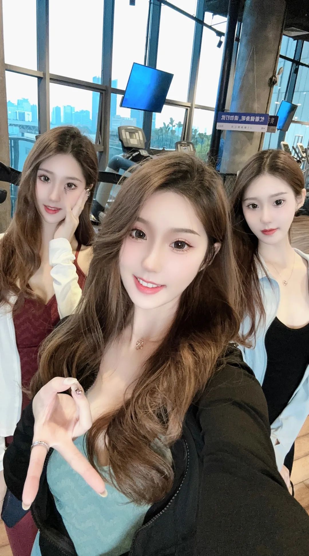 美女壁纸|我和我的小姐妹