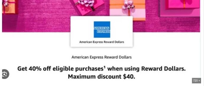 有这两种信用卡，Amazon 购物直接减 $80