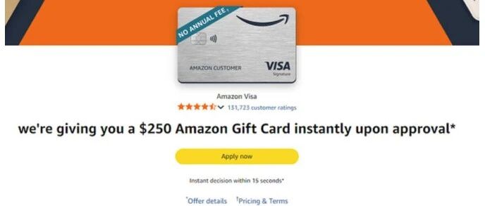 Amazon爱好者狂喜，这张卡史高 $250 开户奖，助力Prime Day