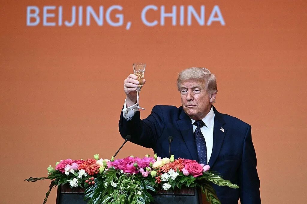 访华期间，特朗普发文_凤凰网