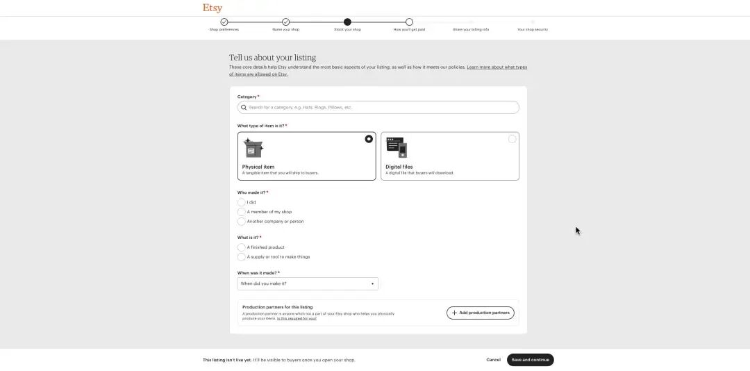 Etsy开店五步教程 中国卖家第4步收款注册卡点与费用